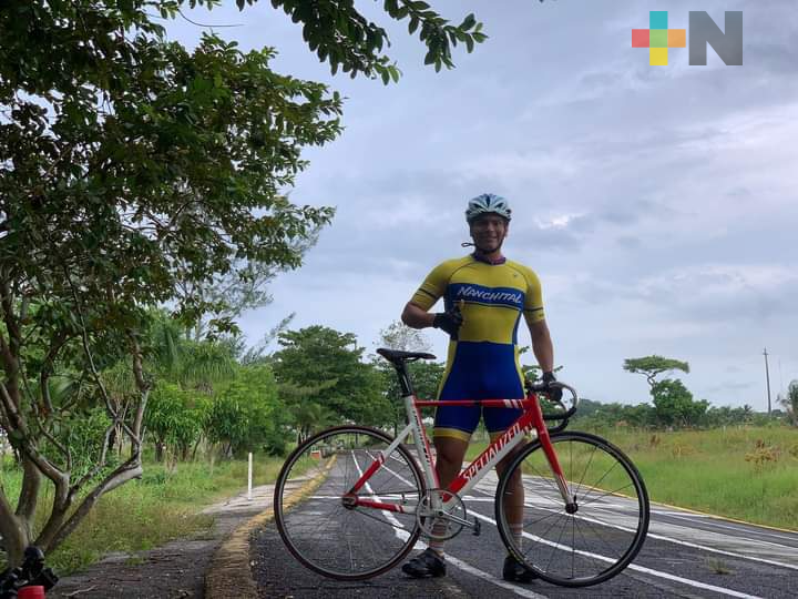 Max Garduza obtuvo plata en Campeonato Nacional de Ciclismo de Pista