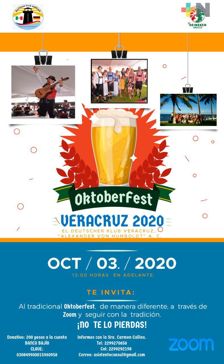 El sábado 3 de octubre celebrarán el Oktoberfest