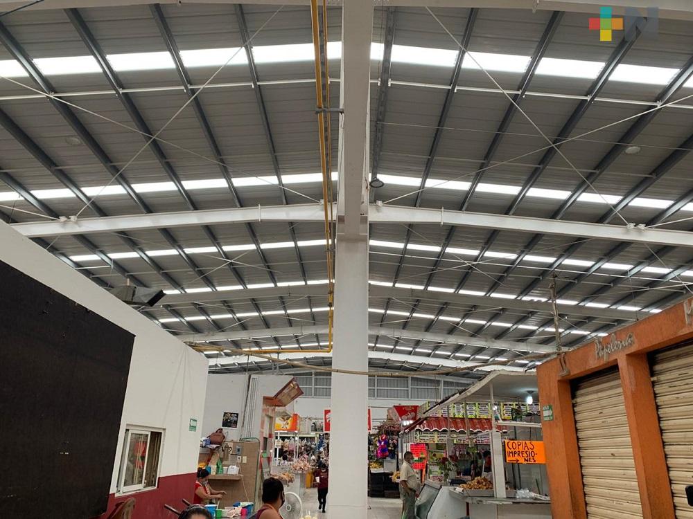 Por entregarse obra concluida del mercado Morelos de Coatzacoalcos