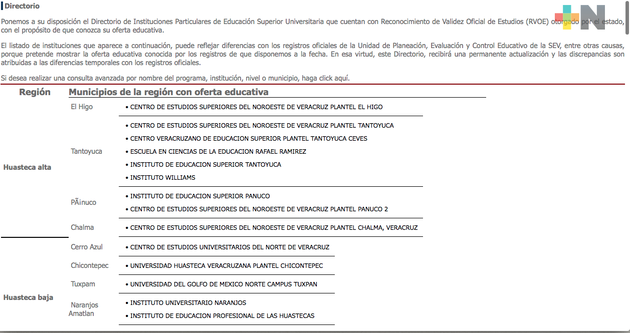 Antes de inscribirse en una escuela particular, deben verificar si sus programas tienen RVOE