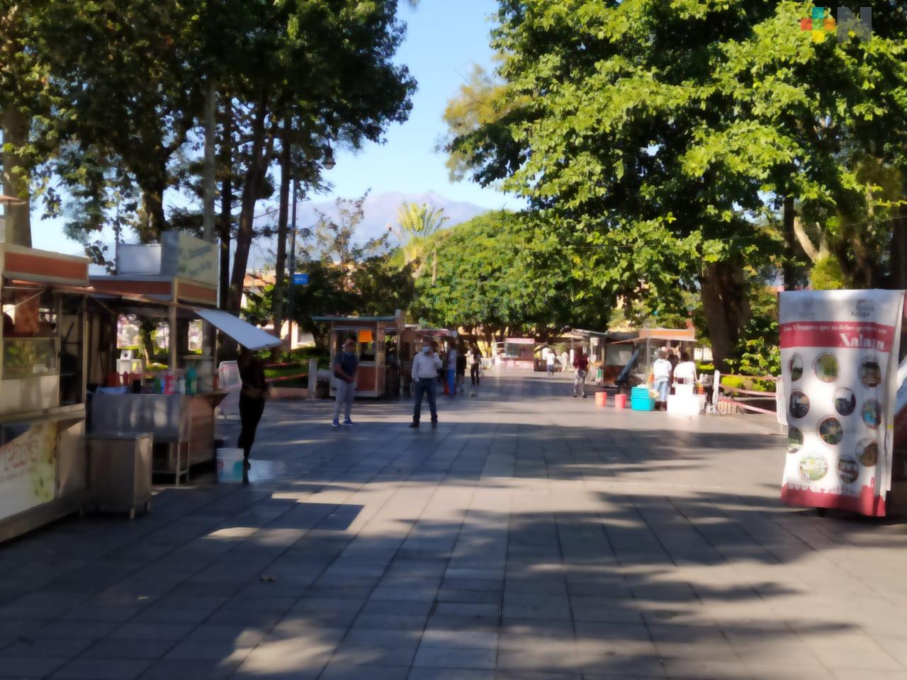 Reabren parcialmente parque Juárez, se benefician cerca de 50 comerciantes fijos