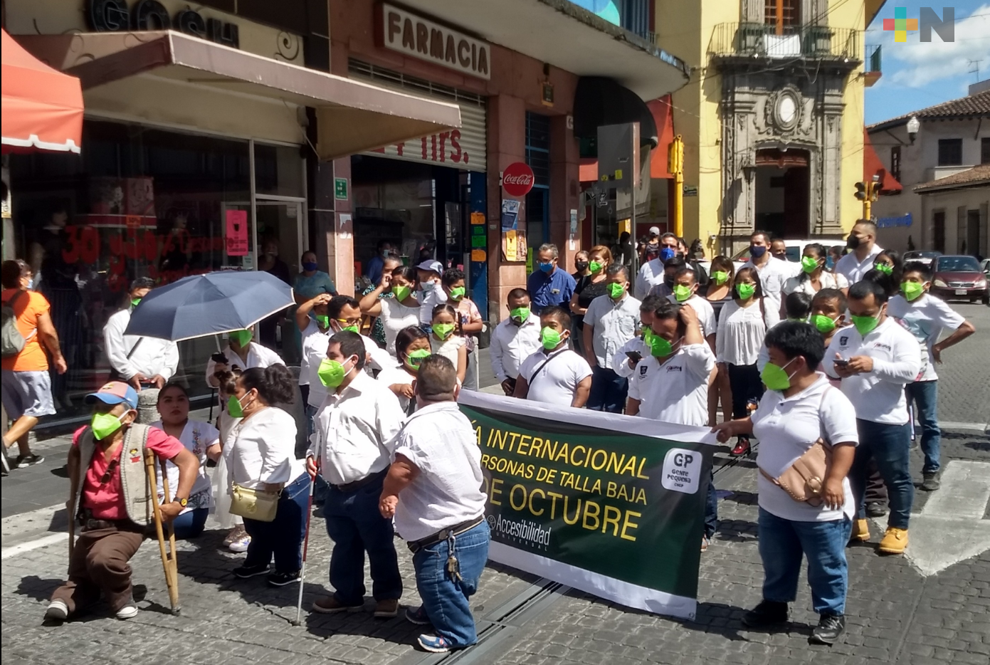 Personas de talla pequeña en Xalapa piden igualdad
