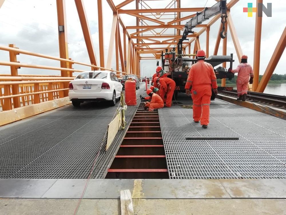 Unidades de más de tres toneladas sin acceso a Puente Coatzacoalcos I