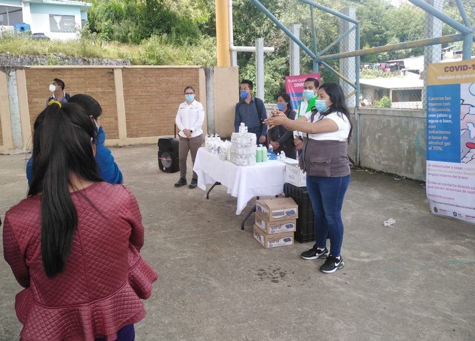 Trabajan jurisdicciones sanitarias en comercios y hogares para prevenir COVID-19