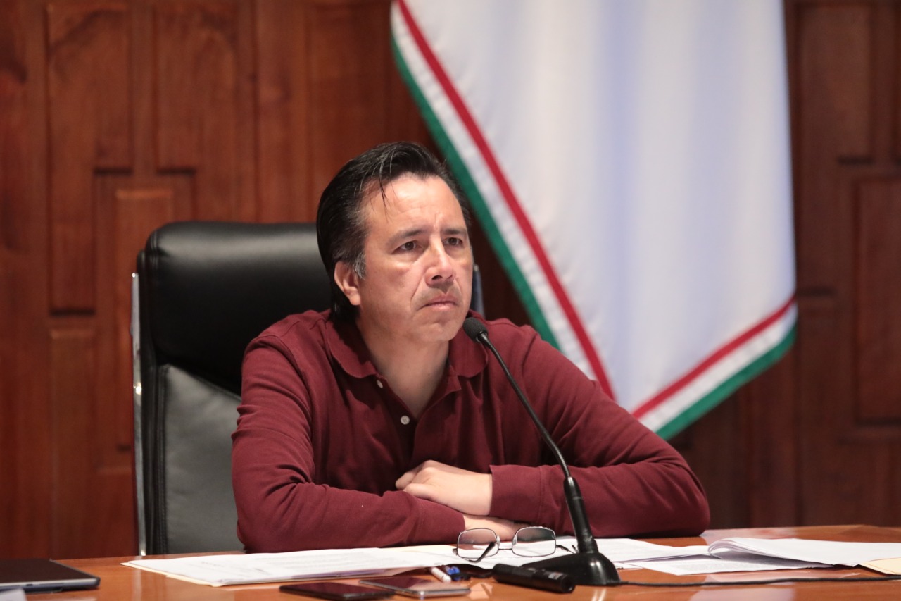 Descarta Cuitláhuac García cambios en su gabinete, menos en Seguridad Pública