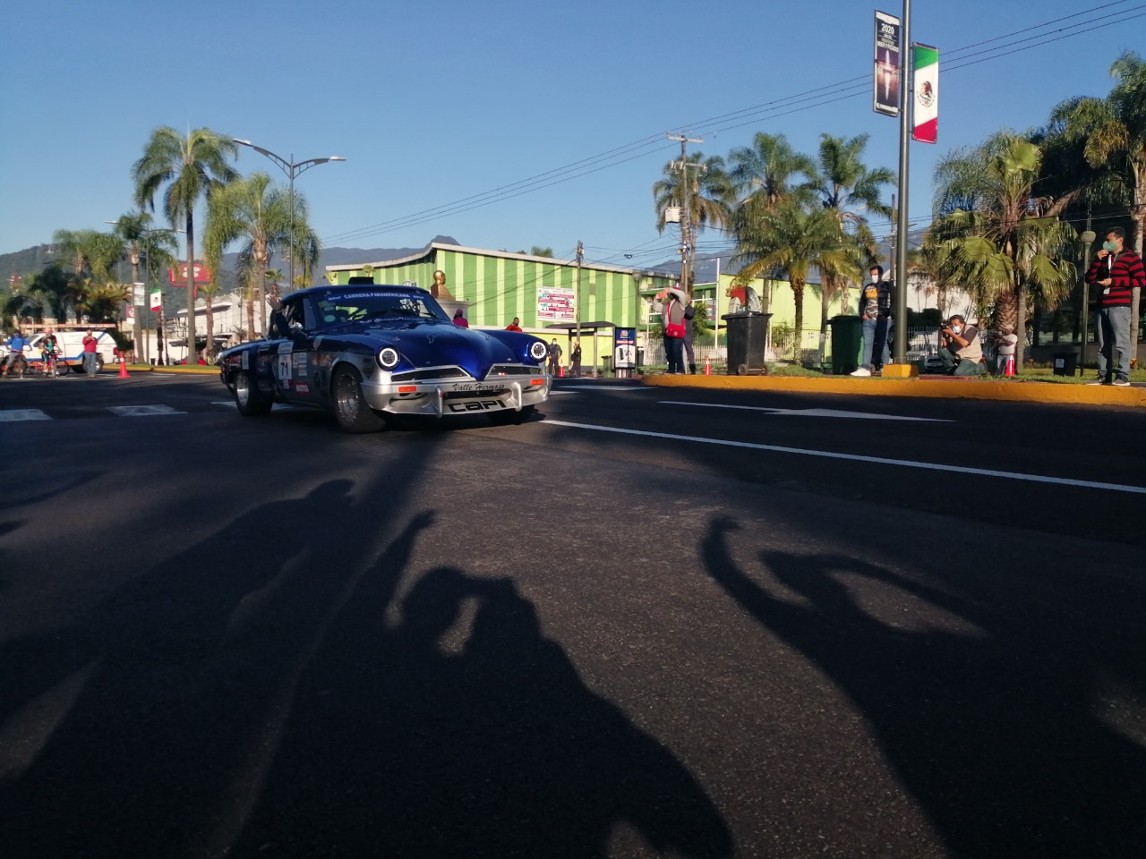 Recorrió la Carrera Panamericana la ciudad de Orizaba y municipios de la región