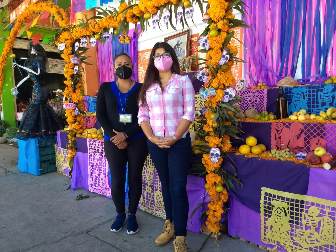 A pesar de contingencia, las actividades en la Central de Abastos de Xalapa continúan