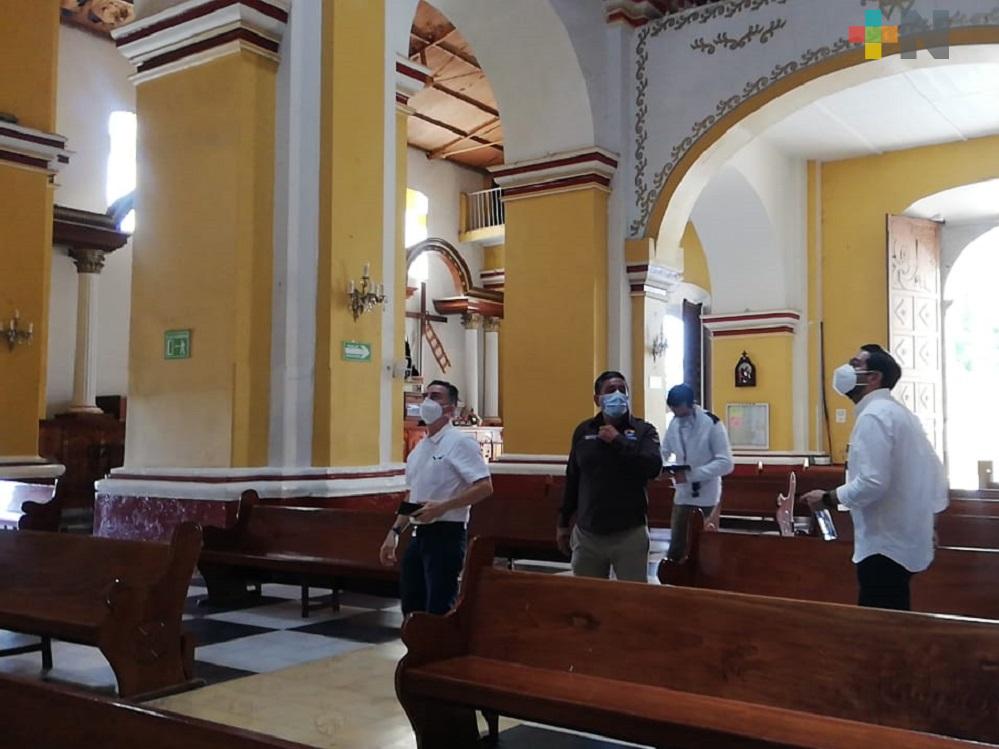 Presidente de la Asociación de Alcaldes de Pueblos Mágicos visitó Coscomatepec para ver obras de embellecimiento en el municipio