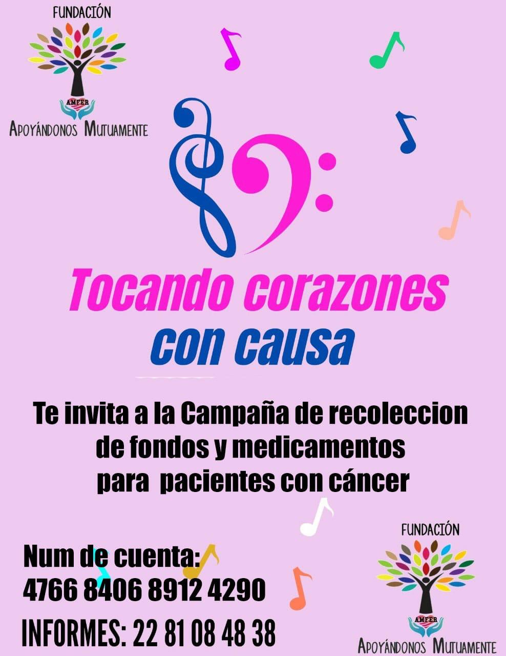 Fundación Apoyándonos Mutuamente, inicia campaña para recolectar medicamentos oncológicos