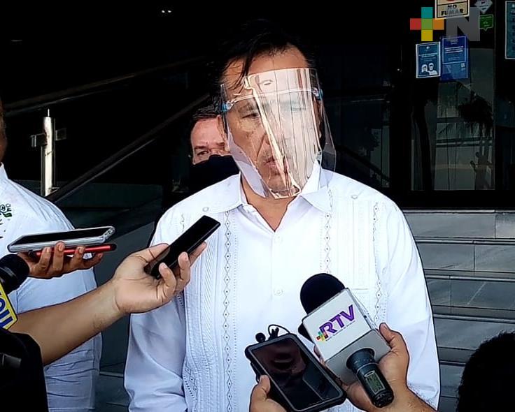 Cuitláhuac García Jiménez y Christopher Landau abordaron temas sobre desarrollo económico y seguridad