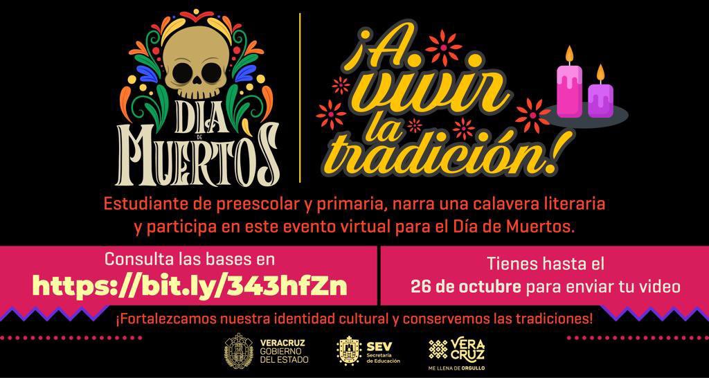 Lanzan convocatoria para evento artístico virtual de Día de Muertos virtual