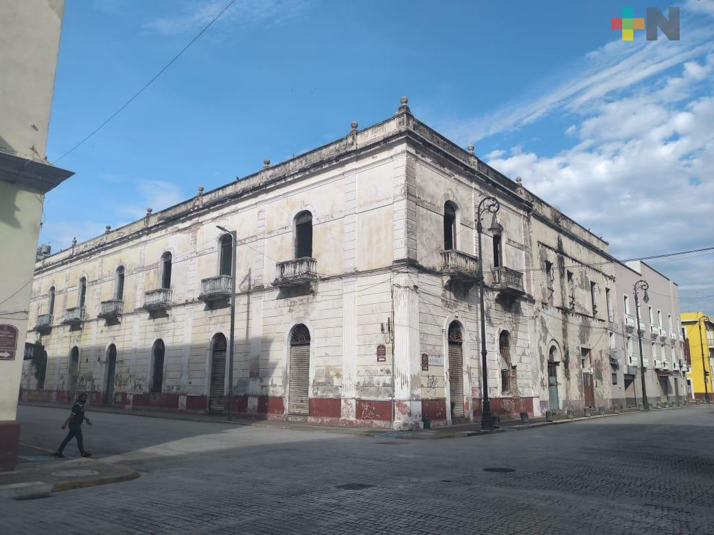 Protección Civil municipal detecta 80 inmuebles de la ciudad de Veracruz en avanzado estado de deterioro