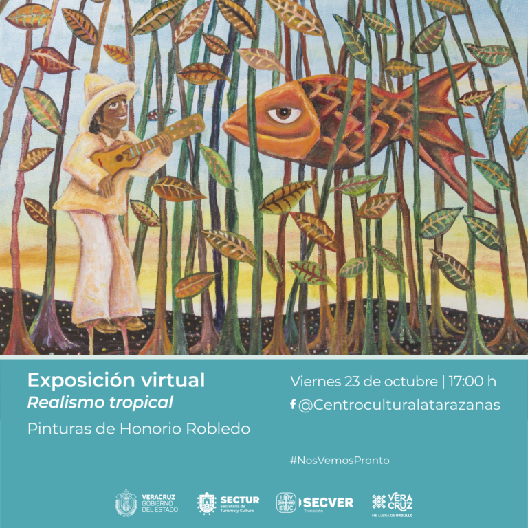 Presenta IVEC exposición virtual Realismo tropical, de Honorio Robledo