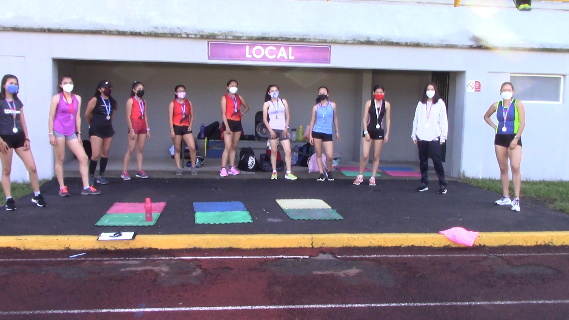 Club Gacelas realizó chequeo para conocer estado físico de sus atletas, en Orizaba