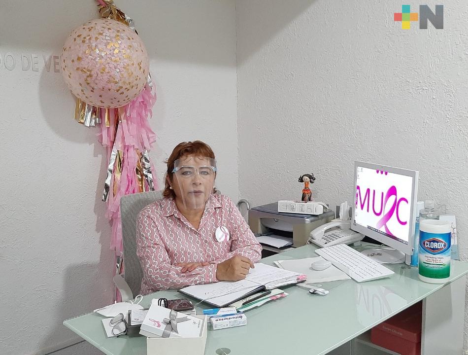 Paciente veracruzana narra su lucha para vencer al cáncer de mama