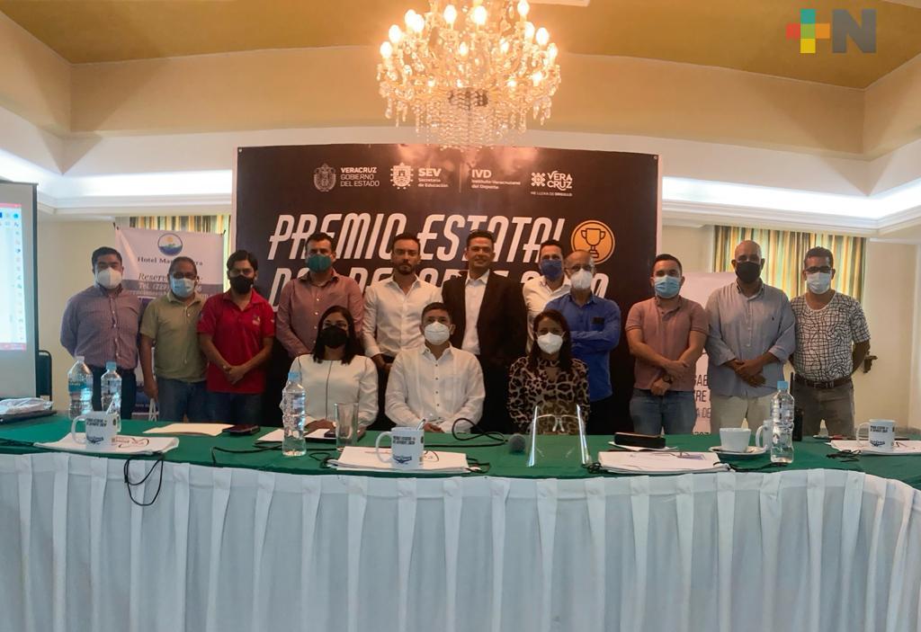 Definen al jurado para Premio Estatal del Deporte 2020