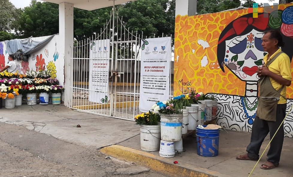 Cierre de Panteón Municipal de Veracruz genera inconformidad