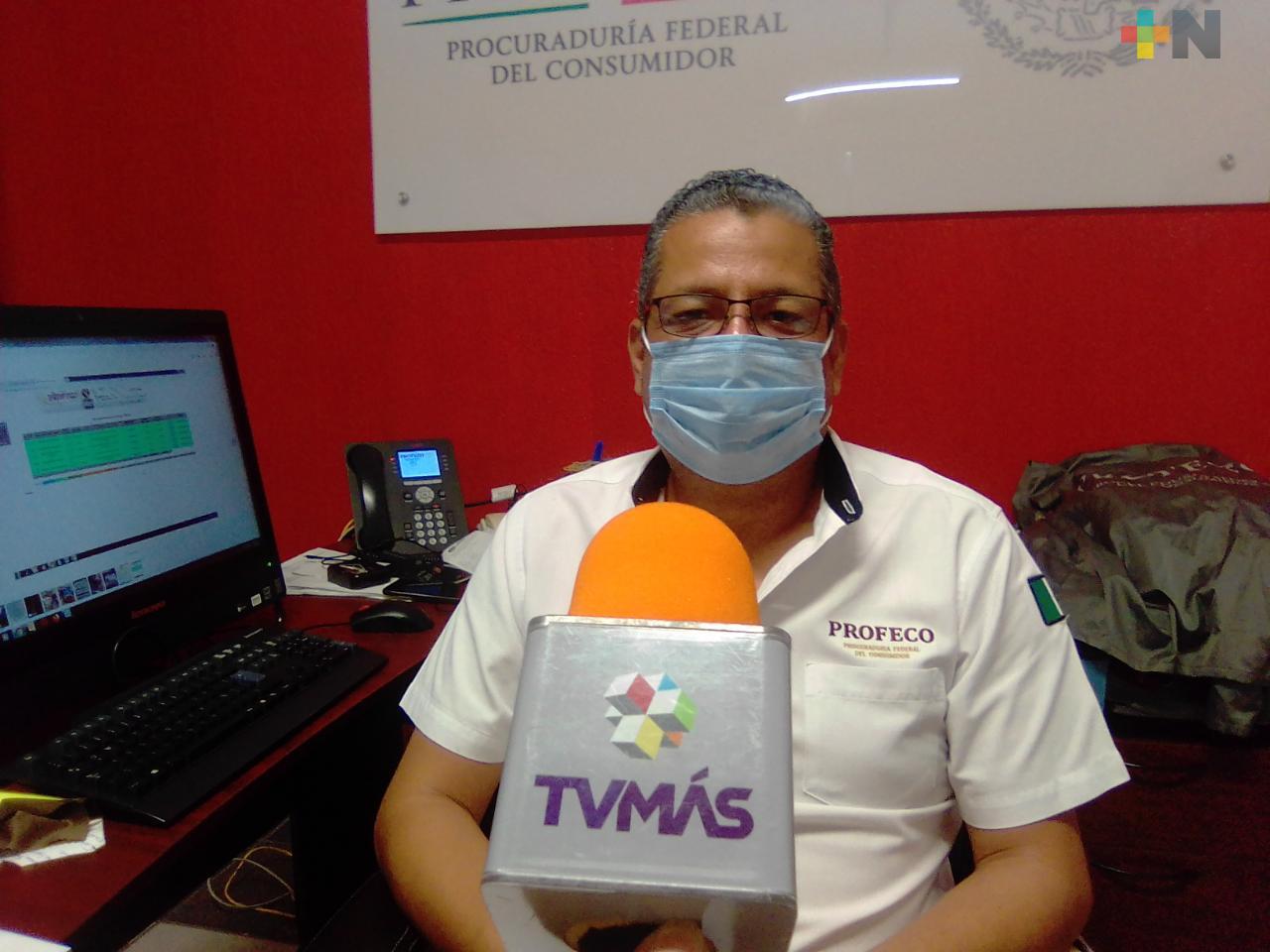 Más de 60 asesorías solicitadas a Profeco en zona conurbada Veracruz-Boca del Río durante Buen Fin