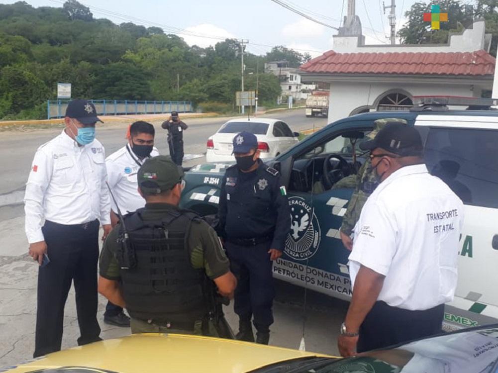 Continúan operativos de seguridad por parte de las fuerzas del orden de Tantoyuca