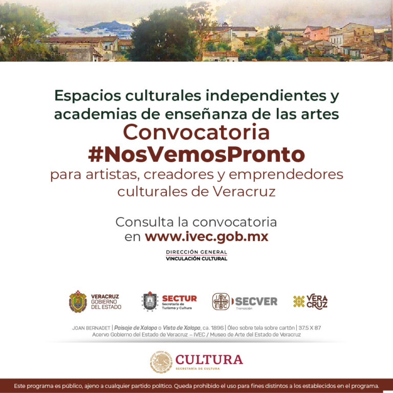 IVEC publica resultados de la Convocatoria #NosVemosPronto, dirigida a espacios culturales