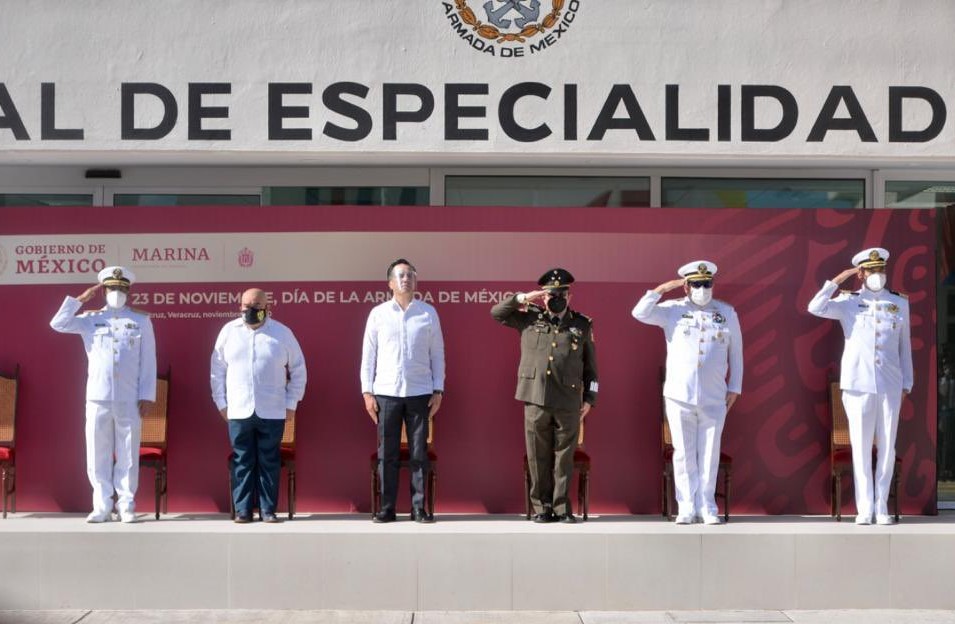 En el Día de la Armada de México, autoridades reconocen el trabajo de sus elementos contra COVID-19