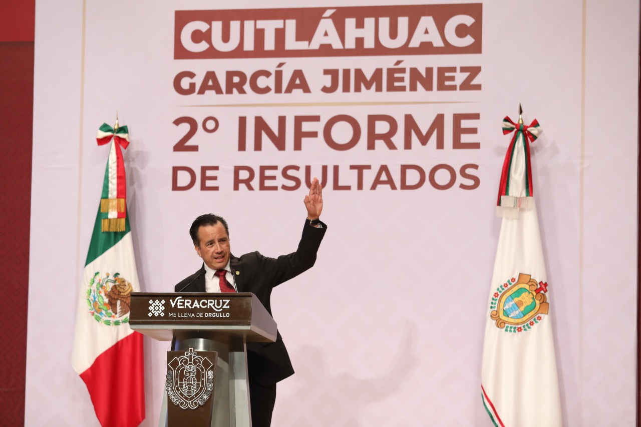 3 mil mdp se invirtieron en obras “el reto es grande, cumpliremos” aseguró Cuitláhuac en su II Informe