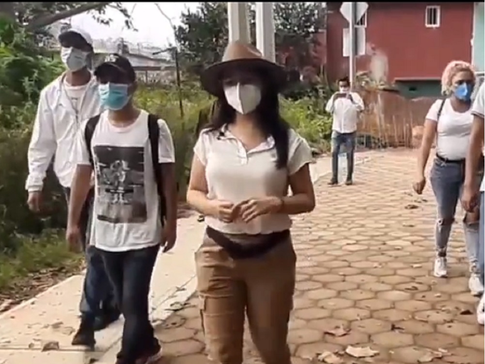 Diputada Dorheny García constata avances en Santuario de Las Garzas en Xalapa