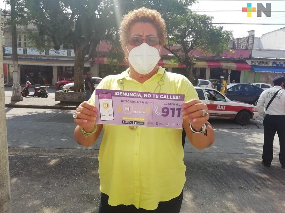 En Coatzacoalcos, Instituto  de la Mujer promueve la denuncia del acoso en transporte público