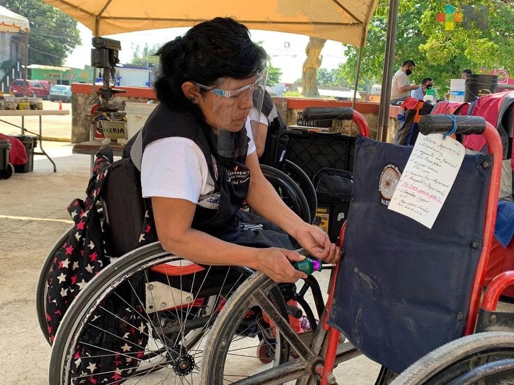 En Coatzacoalcos arrancó el programa “Enchúlame la Silla”