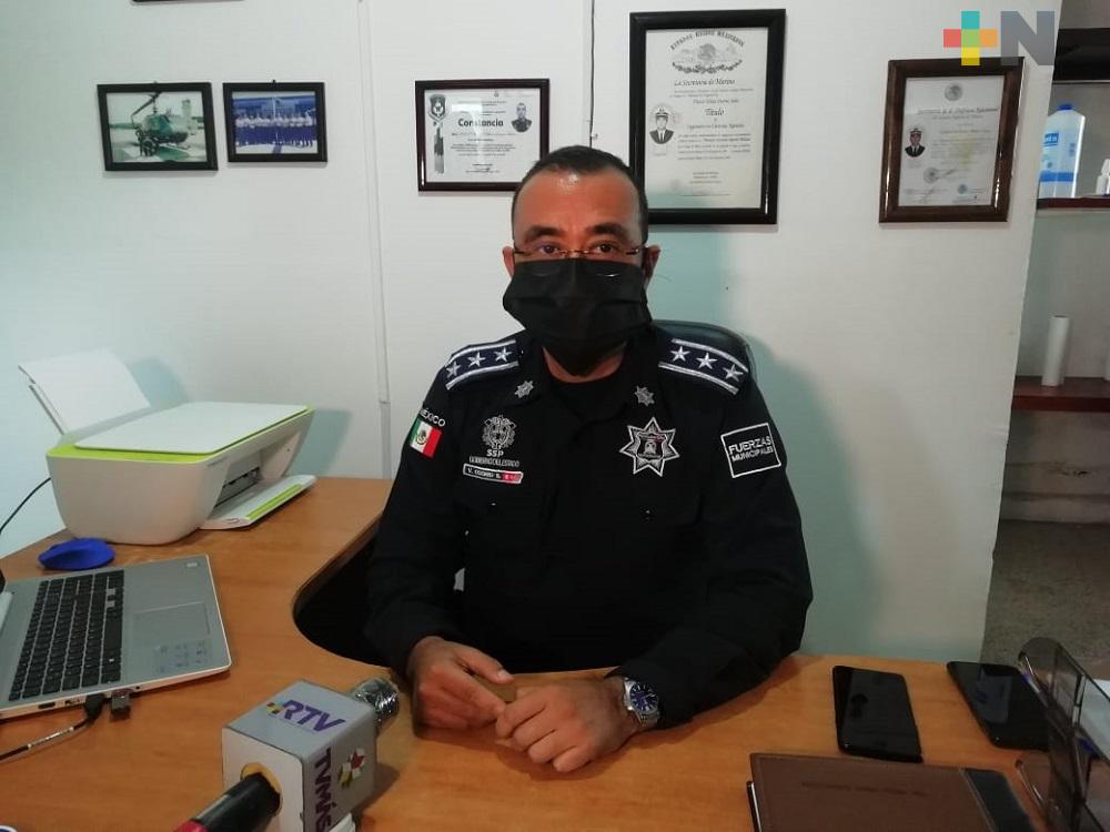 En Coatzacoalcos se han dado golpes certeros a la delincuencia: comandante Víctor Ulises