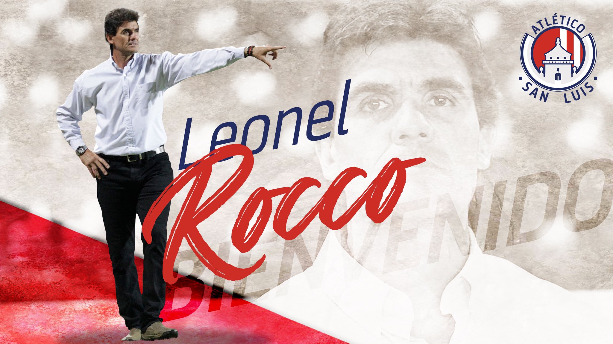Leonel Rocco dirigirá al Atlético San Luis