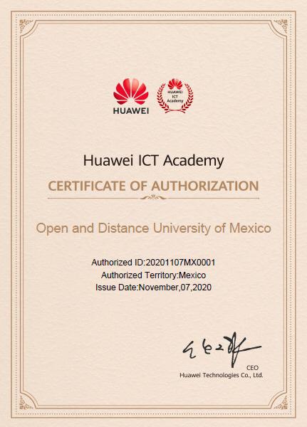 Universidad Abierta y a Distancia de México obtiene registro de Huawei ICT Academy