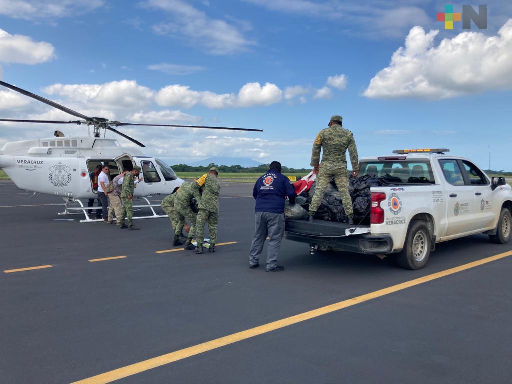 Amplía Gobierno del Estado atención por lluvias en el sur y envía apoyo a Tabasco