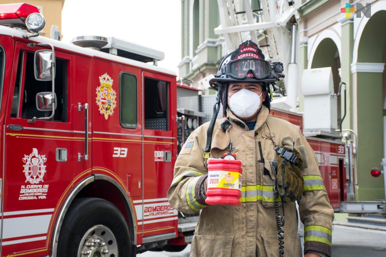 Inicia Colecta Anual de Bomberos en Córdoba