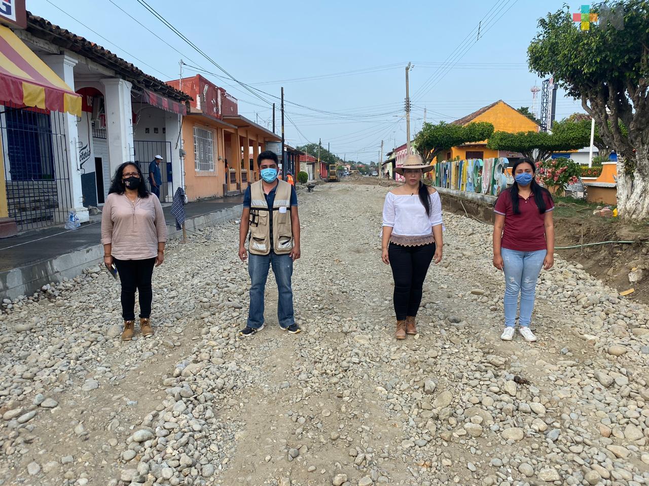 Obras en Chacaltianguis, resultado de coordinación entre ayuntamiento y Gobierno del Estado