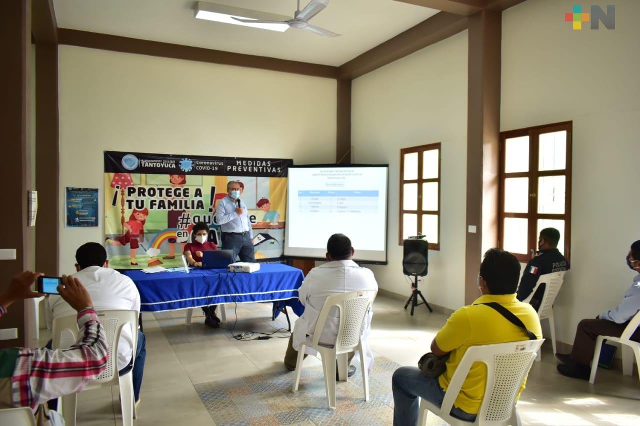 Continúan acciones sanitarias de prevención en Tantoyuca