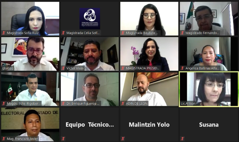 Juicio en línea facilitará el acceso a la ciudadanía y partidos políticos: Díaz Tablada