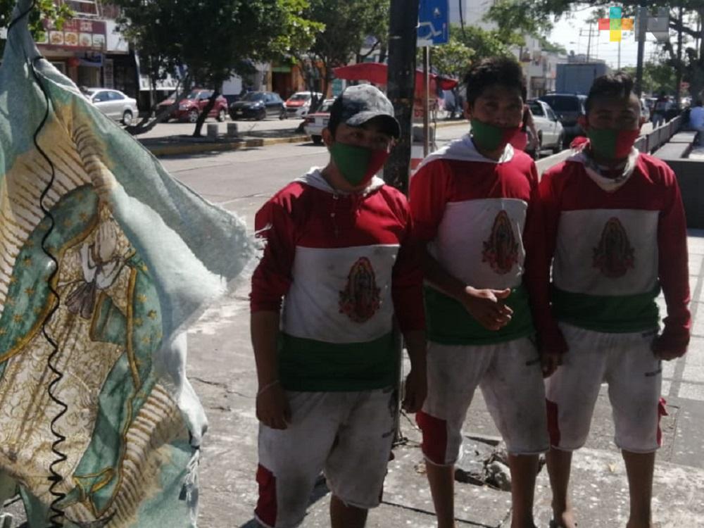 Llegan a Coatzacoalcos primeros peregrinos procedentes de Campeche