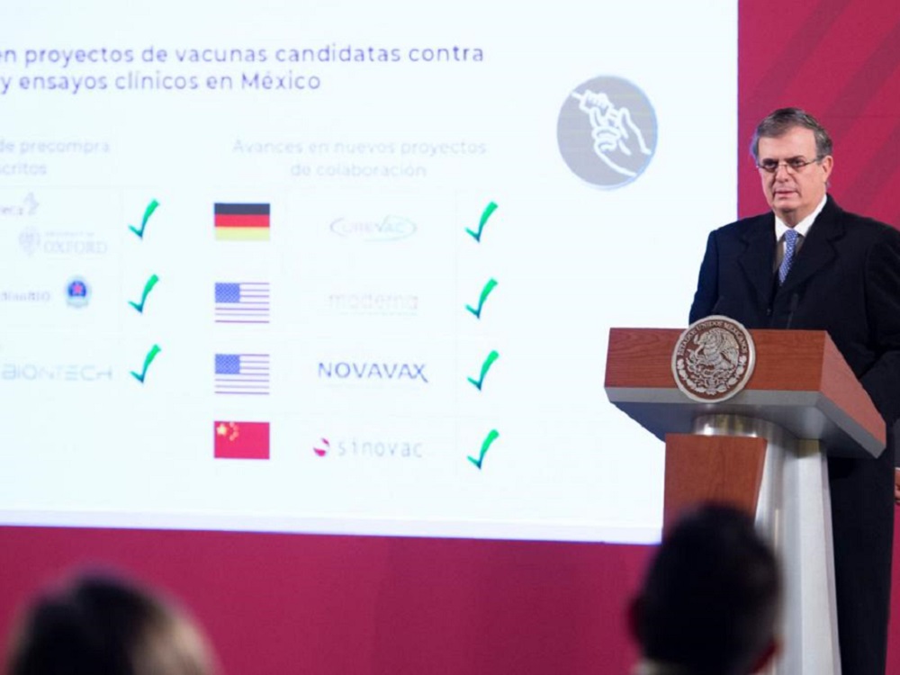 México presentó avances para garantizar el acceso oportuno a la vacuna contra el COVID-19