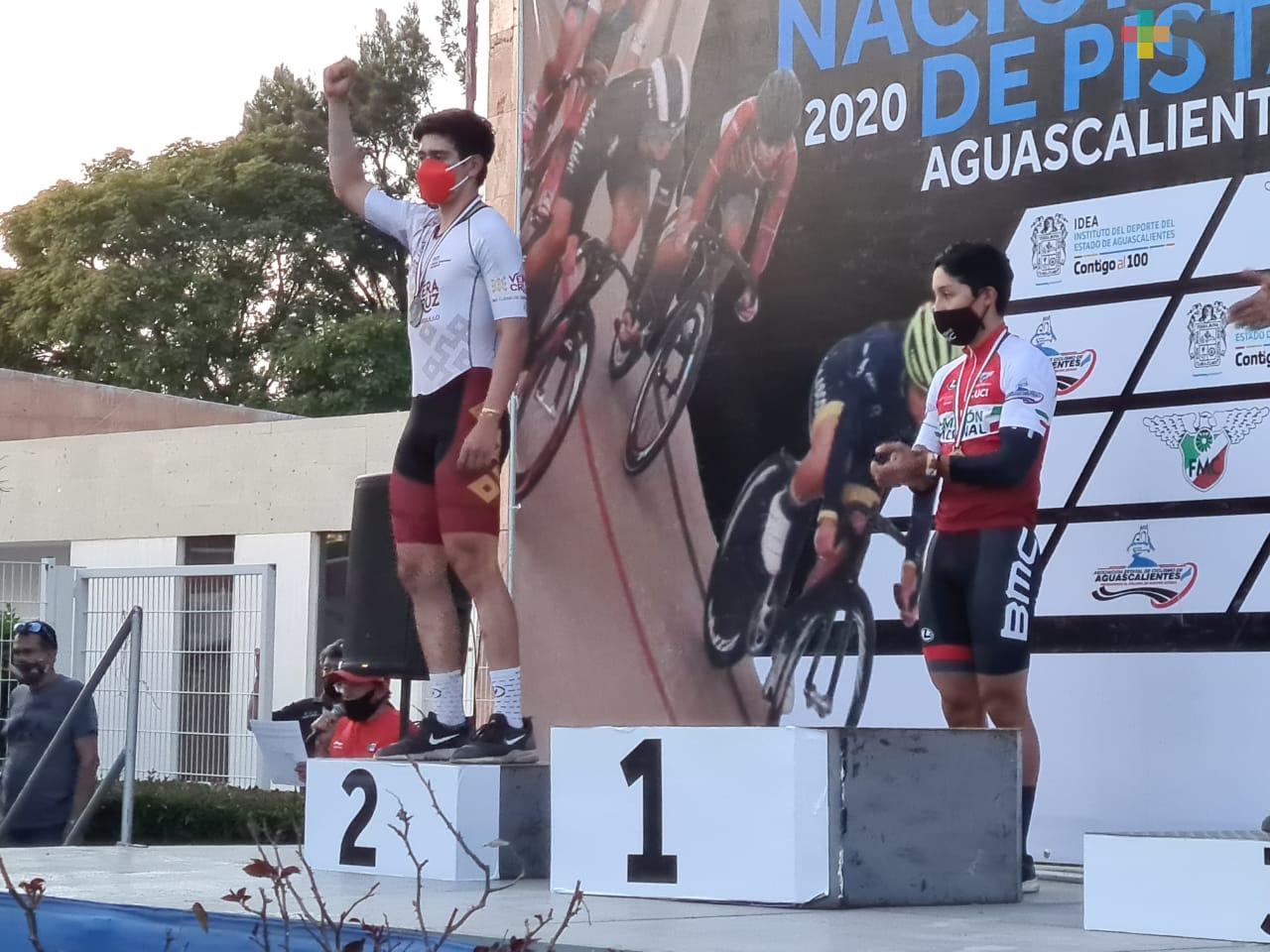 Veracruz suma preseas de plata, en Nacional de Ciclismo