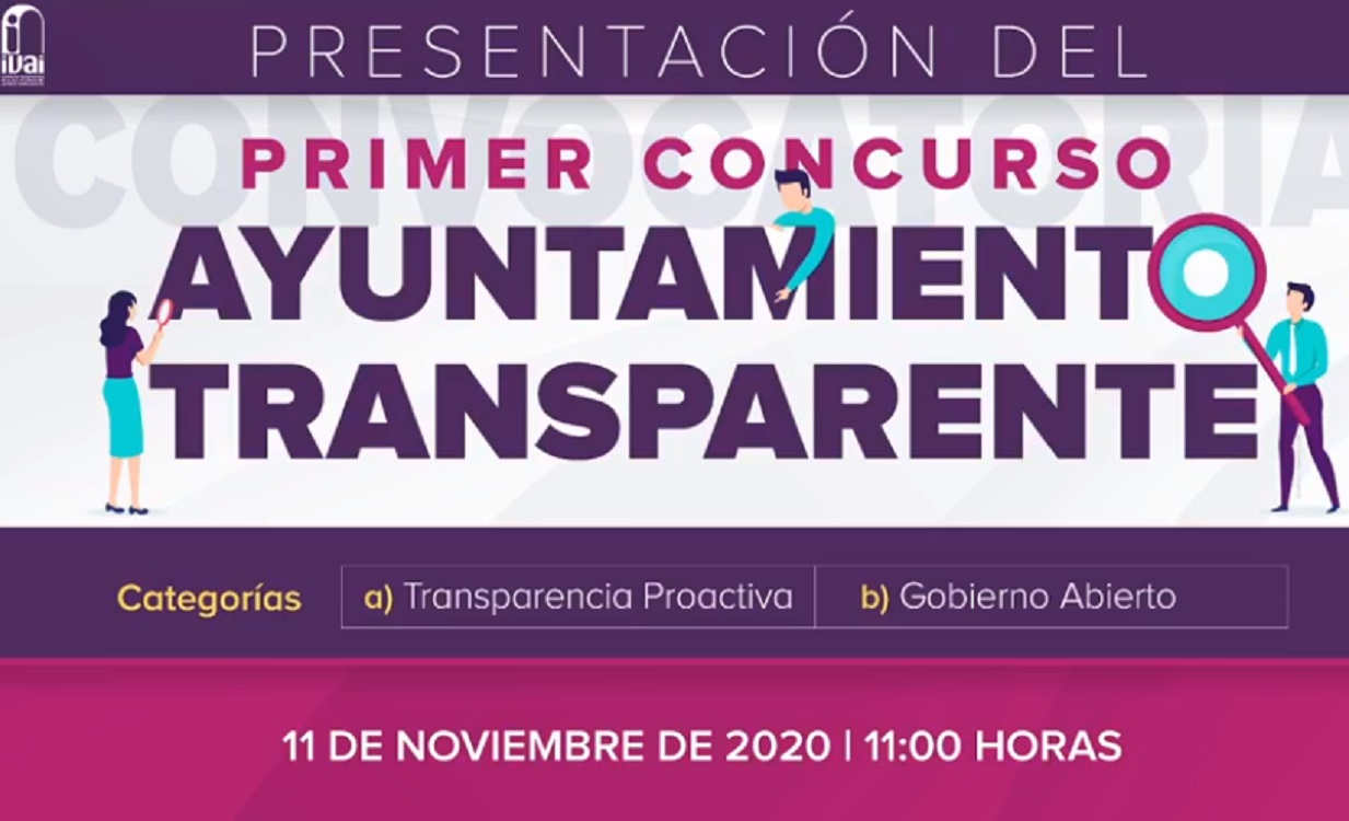 Presenta IVAI primer concurso “Ayuntamiento transparente”