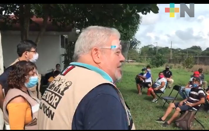 Entregan apoyos del Programa de Emergencia Social a trabajadores de Las Matas