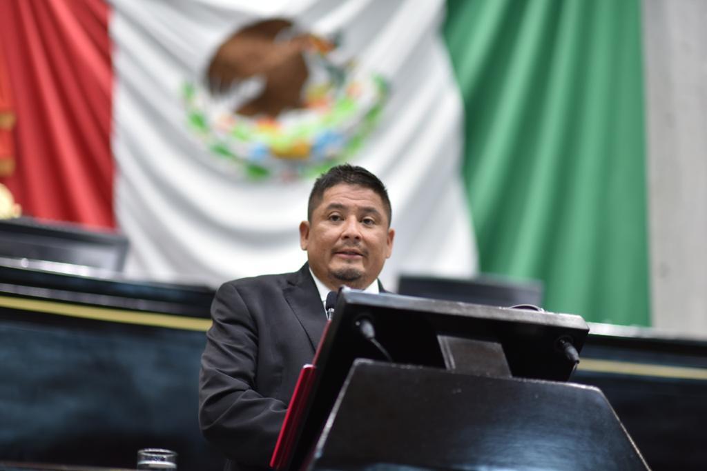 Rinde el diputado Ríos Uribe su último Informe en la Presidencia