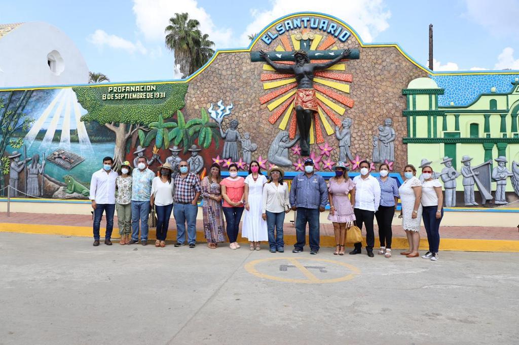 Inauguraron rehabilitación del Santuario del Cristo Negro en Otatitlán