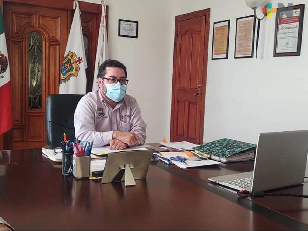 Alcalde de Agua Dulce respalda trabajo de gobernador Cuitláhuac