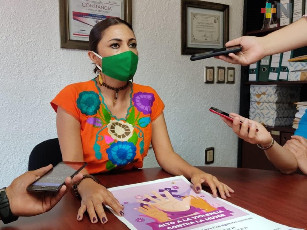 Alcaldesa de Ixhuatlán del Café exhorta a mujeres iniciar cultura de denuncia por violencia