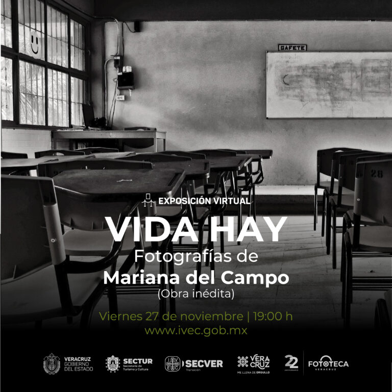 IVEC invita a la exposición virtual Vida hay, fotografías de Mariana del Campo