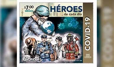 Billete y timbre postal enaltecerá labor de mexicanos en medio de la pandemia