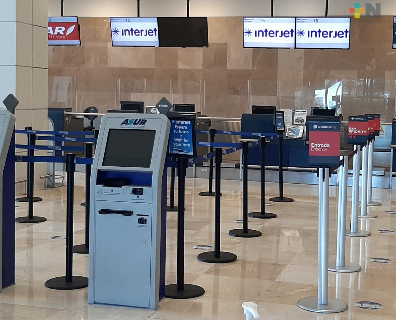 Desde abril, Interjet no trabaja en aeropuerto de la ciudad de Veracruz