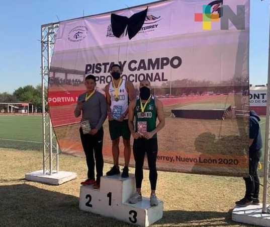 Alanís dominó los 60 metros de evento promocional de atletismo